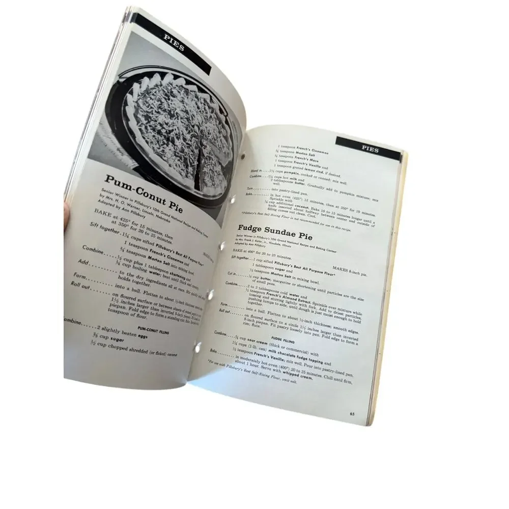PILLSBURY'S 1958 BEST of the BAKE-OFF 10th GRAND National‎ cookbook
